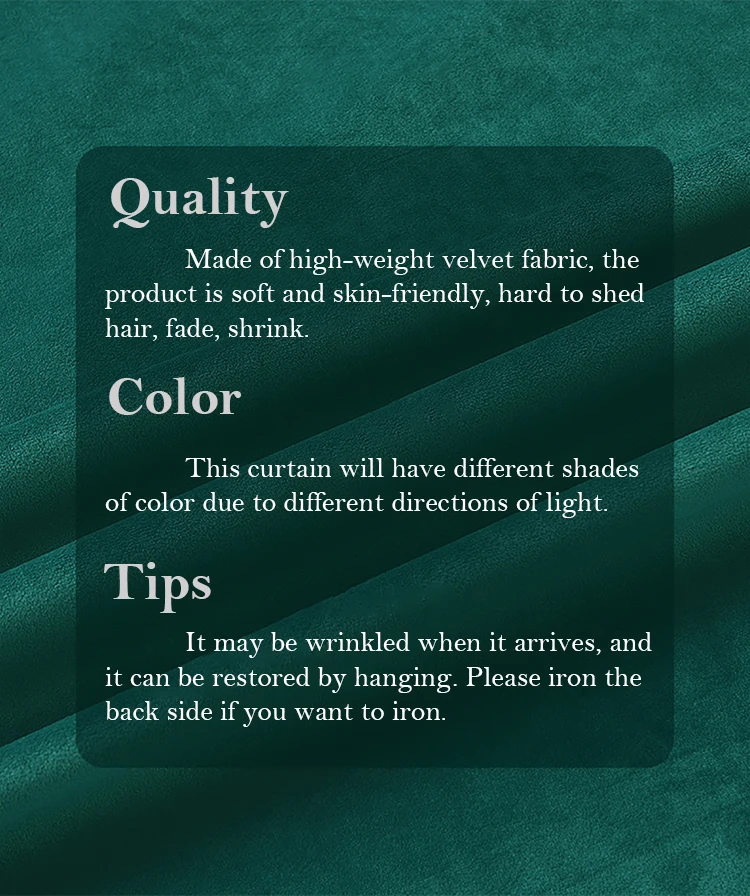 Thick Velvet Luxury Heavy-Duty Fabric Solid Color Waterproof Hotel Feature Bathroom Shower Curtain
