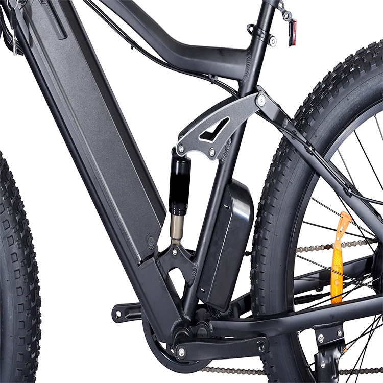 Eu Warehouse Stock Mountain Bike 26 Inch Fat Tire Non-foldable Full Suspension