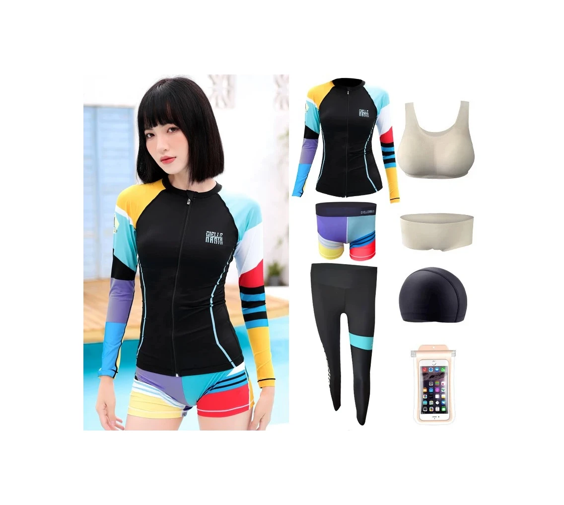 Diving And Surfing Wetsuits Stylish One-Piece Wetsuit Long Sleeve Wetsuit