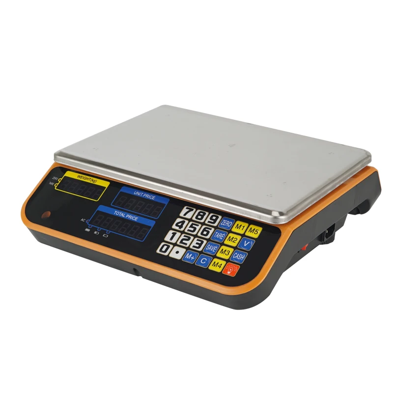 Factory cheap fruit vegetable weighing scale electronic digital price computing scale