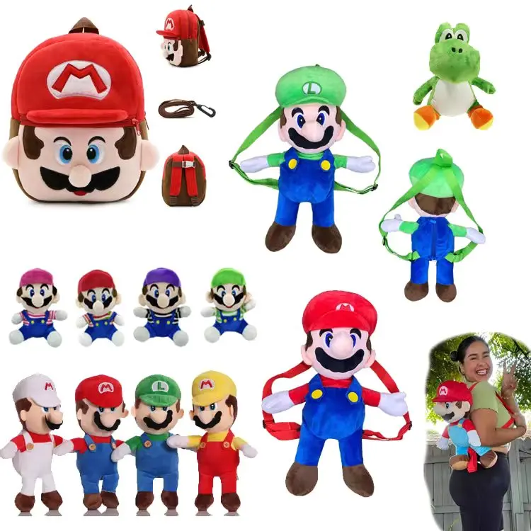 New Arrival Cartoon Model Dolls Mario Bros Toys Set Mario Pvc Action Figures 3d Mario Bros Action Figures