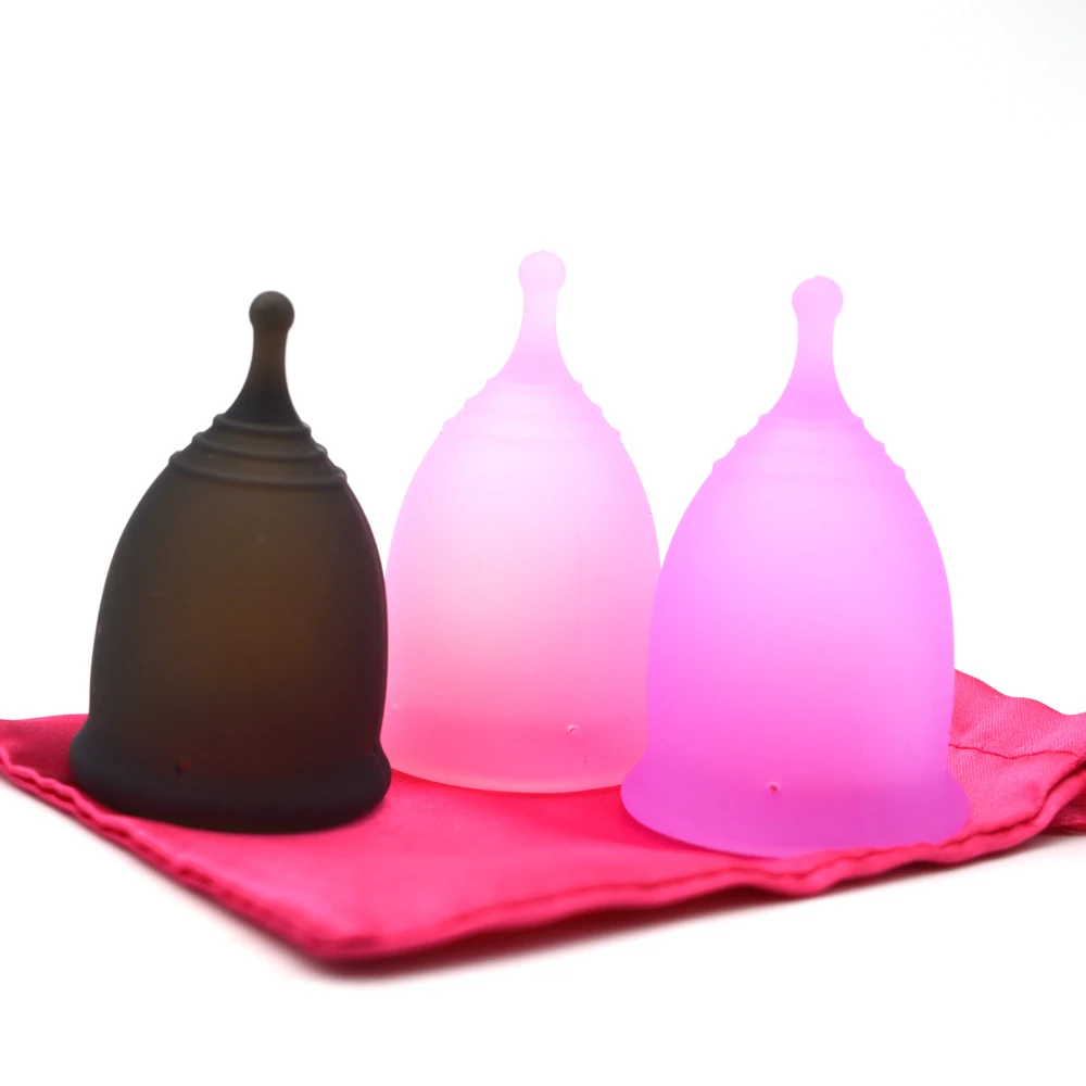 Складная менструальная чаша, силиконовая чаша, гибкая, чистая, многоразовая менструальная чаша, Женская Альтернативная защита при менструации