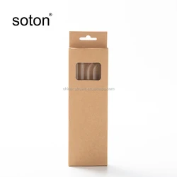 Экологически чистая многоразовая прозрачная стеклянная солома оптом