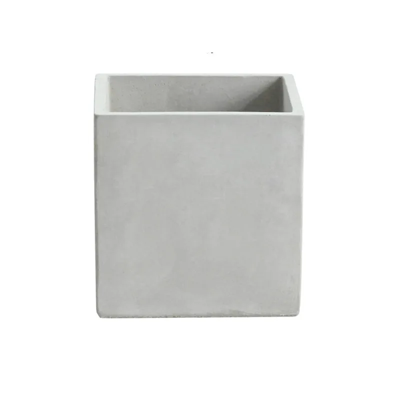 Wholesale Nordic square design garden planter decorative flower pot for home garden decor