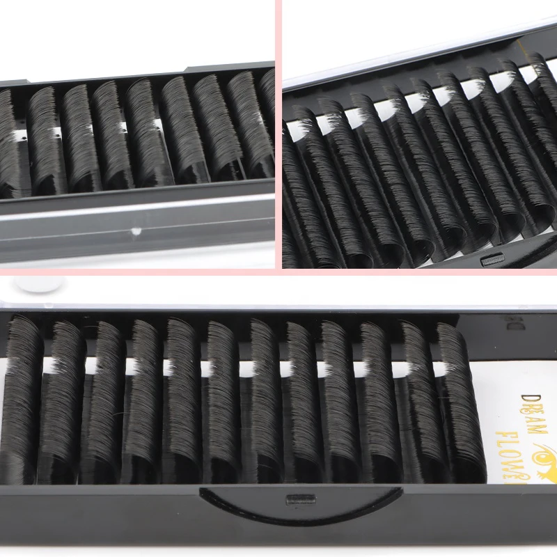 Volume Lashes 5-25mm Length 0.03mm Soft Black Natural Individual Eyelash Extensions