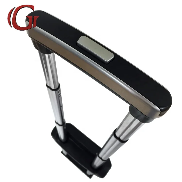 internal trolley handle extension 4-5 sections Luggage trolley bag parts for computer bag