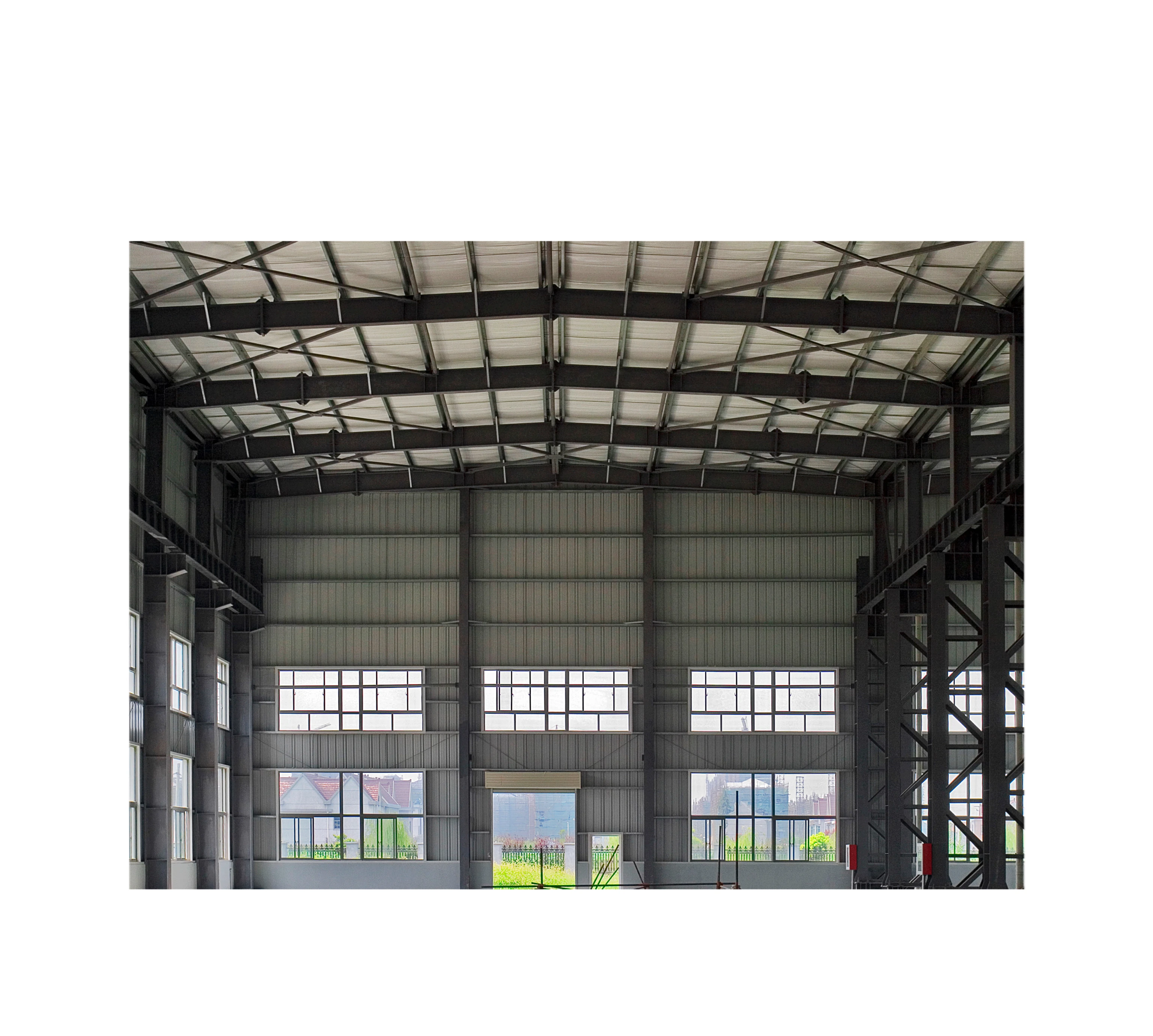 Hot Sale Modular Partition Wall Big Workshop Manufacturing Designed Steel Structure Building Warehouse