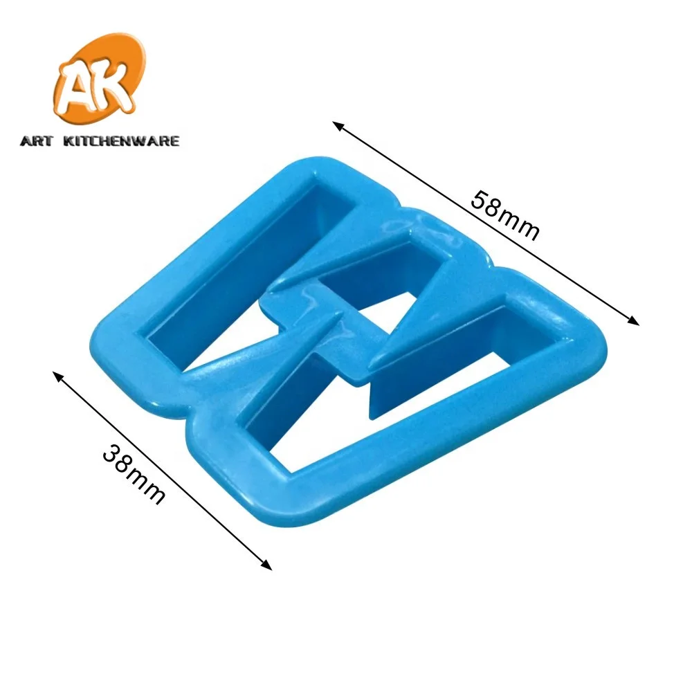 26 pcs Alphabet Cooki Cutter Biscuits and Cookies Cutters Set for Birthday Fondant Cake Decorating Supplies Baking Tools