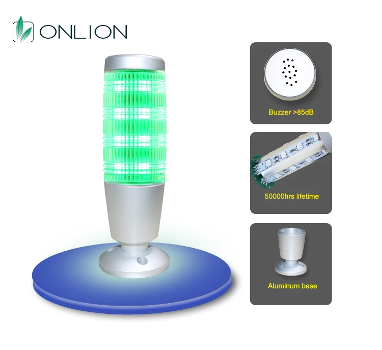  ONN-M4H CE Approved Led Signal Tower Light With Buzzer