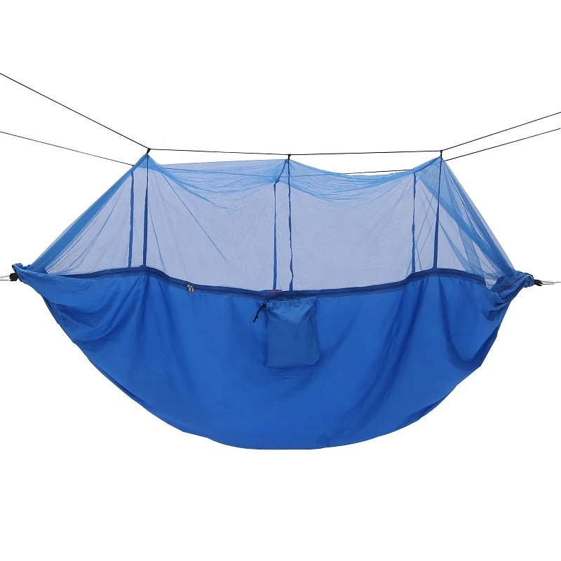 Custom Swing Hanging Sleeping Bed Portable Camping Hammocks Chair with Mosquito Net