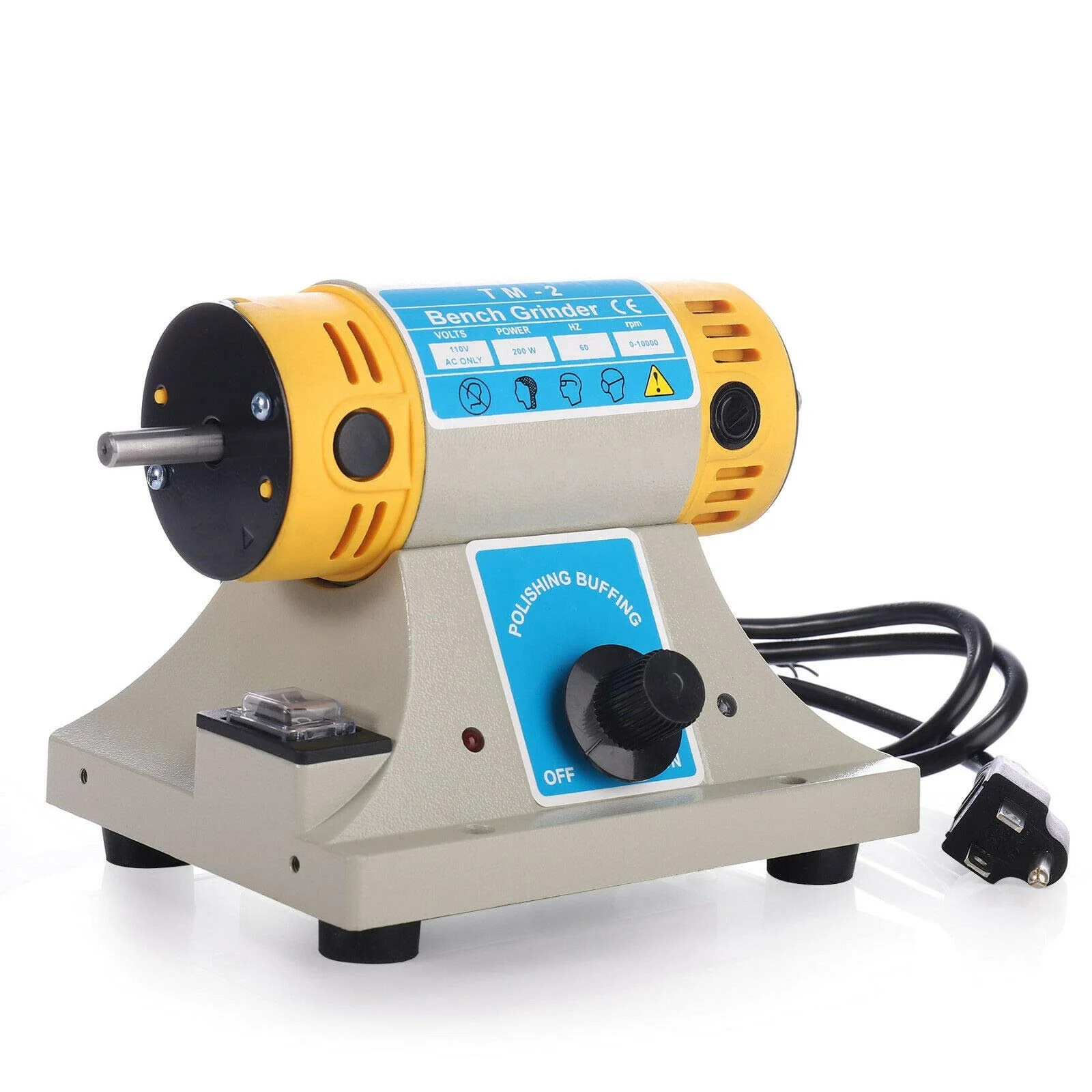 Jewelry Making Tools Mini Polishing Motor Jewelry Bench Lathe Grinder And Polisher Jewelry Polishing Machine TM 2