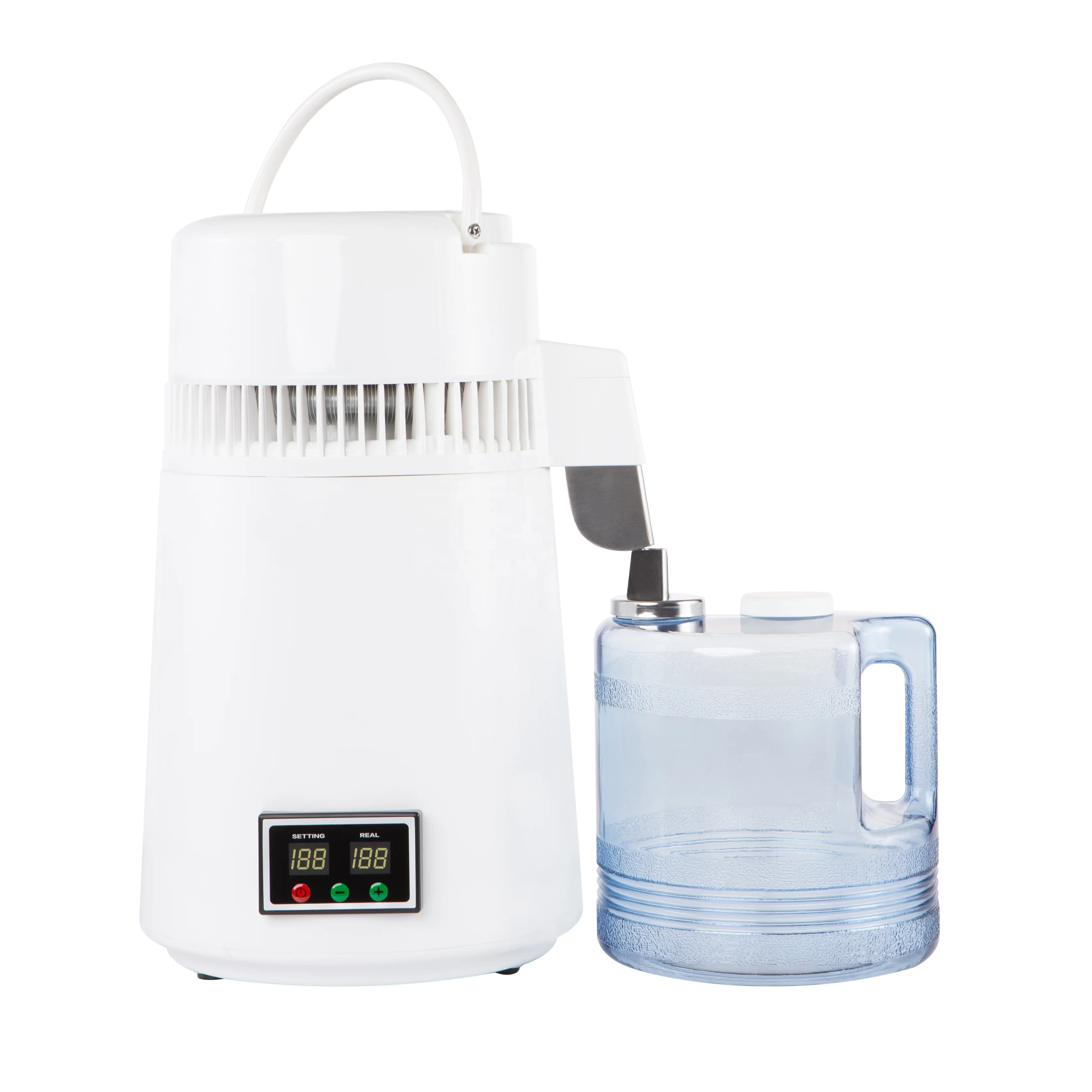 750W 4L Water Distiller Purifier Machine Plastic Water Filter Device Household Distilled Water