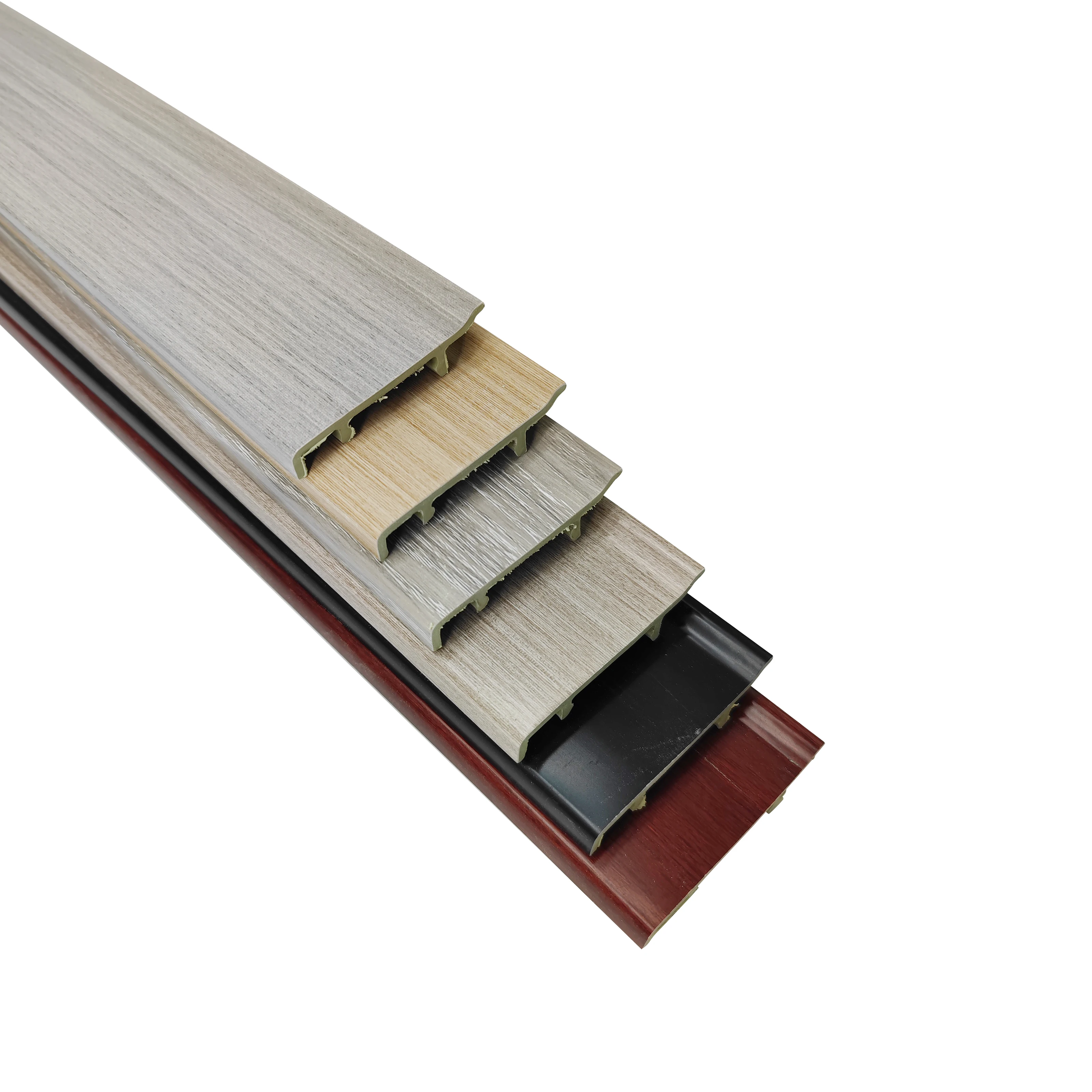 68*11 мм, заводская цена, водонепроницаемая, под дерево, пластиковая ПВХ стеновая плинтуса