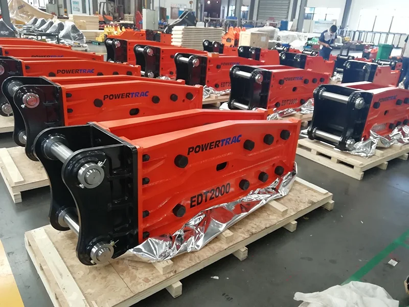 SB50 Hydraulic Breaker Eddie100 Hammer for Construction New Condition with Core Components Chisel