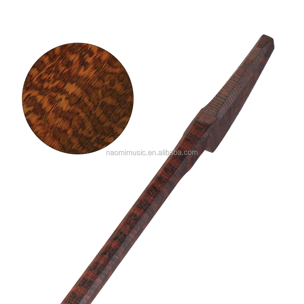 4/4 3/4 1/2 1/4 1/8 Baroque Style Snakewood Violin Bow Stick Unfinished Blank Bow Stick Well Balanced High Grade Snakewood
