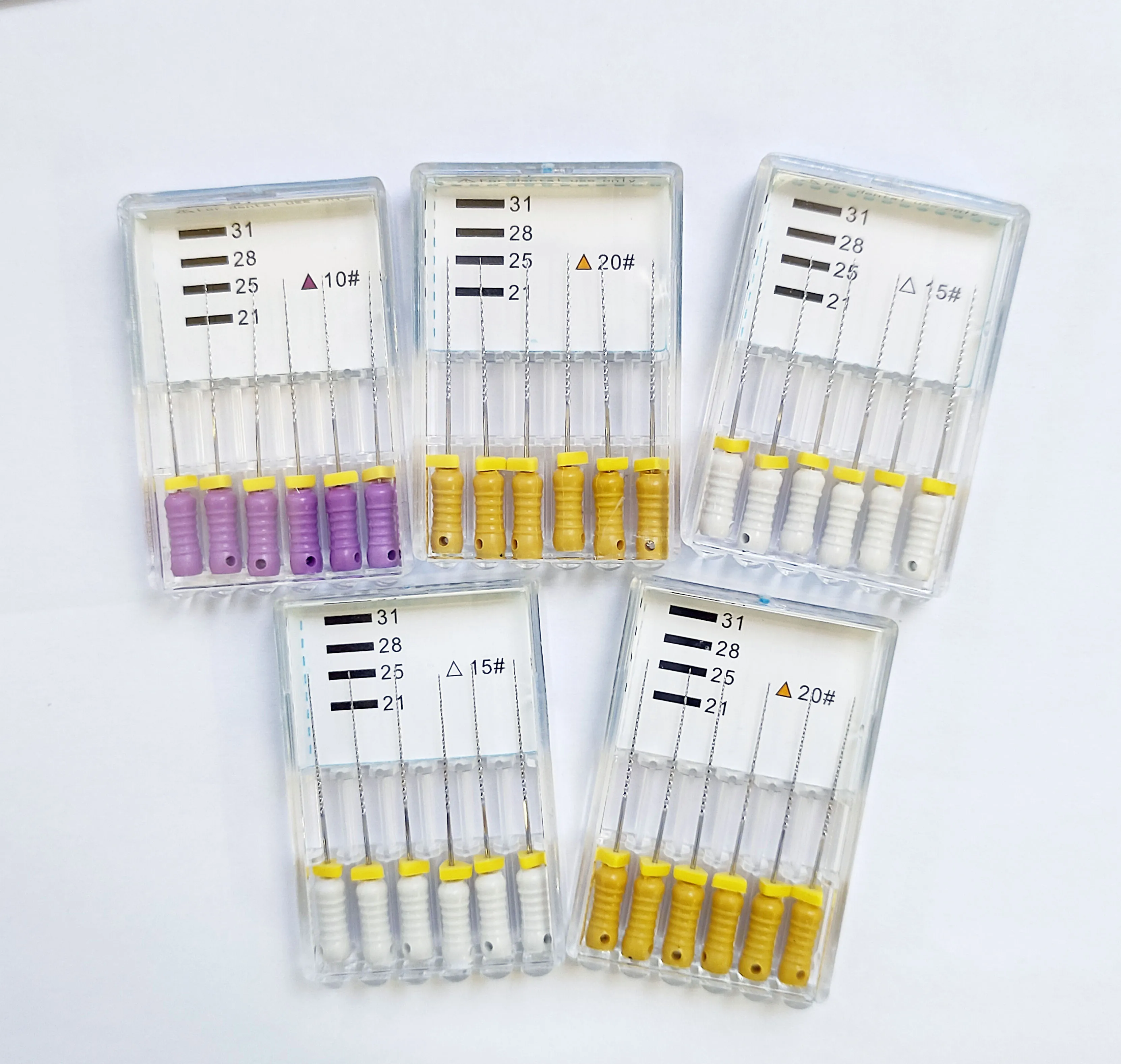 Dental Endodontic Stainless Steel & Niti K-File and H-File and Reamer/Spreader/Plugger