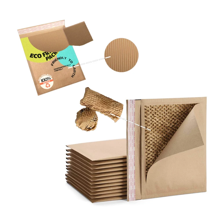 Bubble Pack Kraft Packing Envelope/Express Mailing Bags Cardboard Envelopes Custom Logo