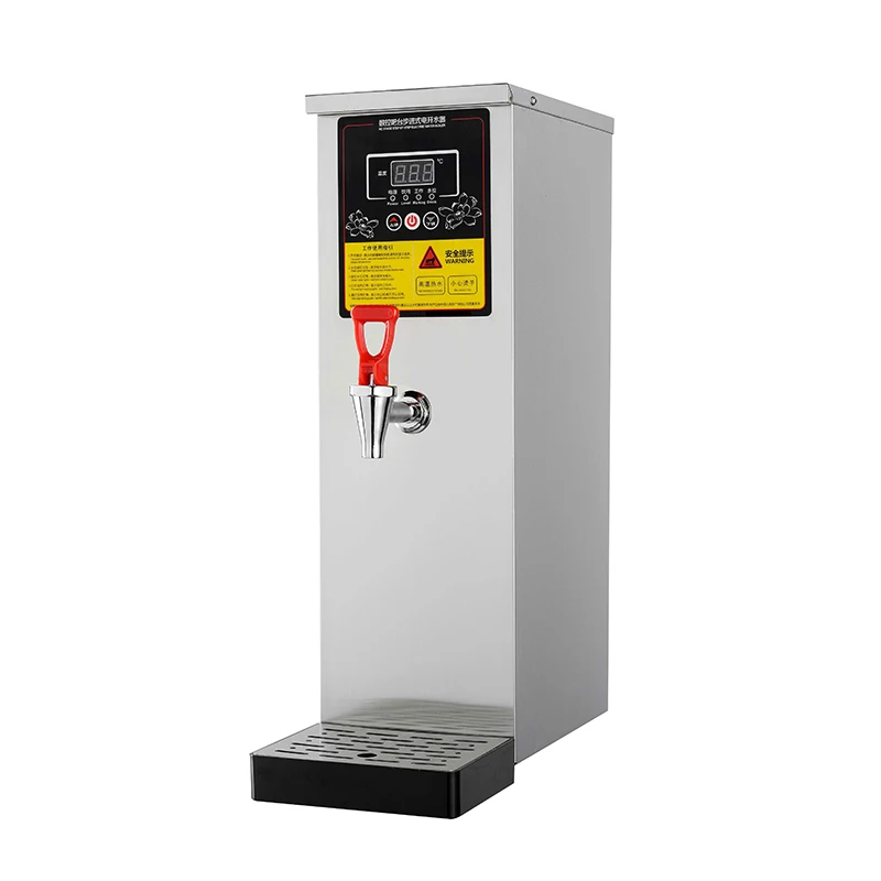 Stainless steel desktop Water Dispenser electric hot water boiler tea coffee boiled water distributor for cafe tea shop