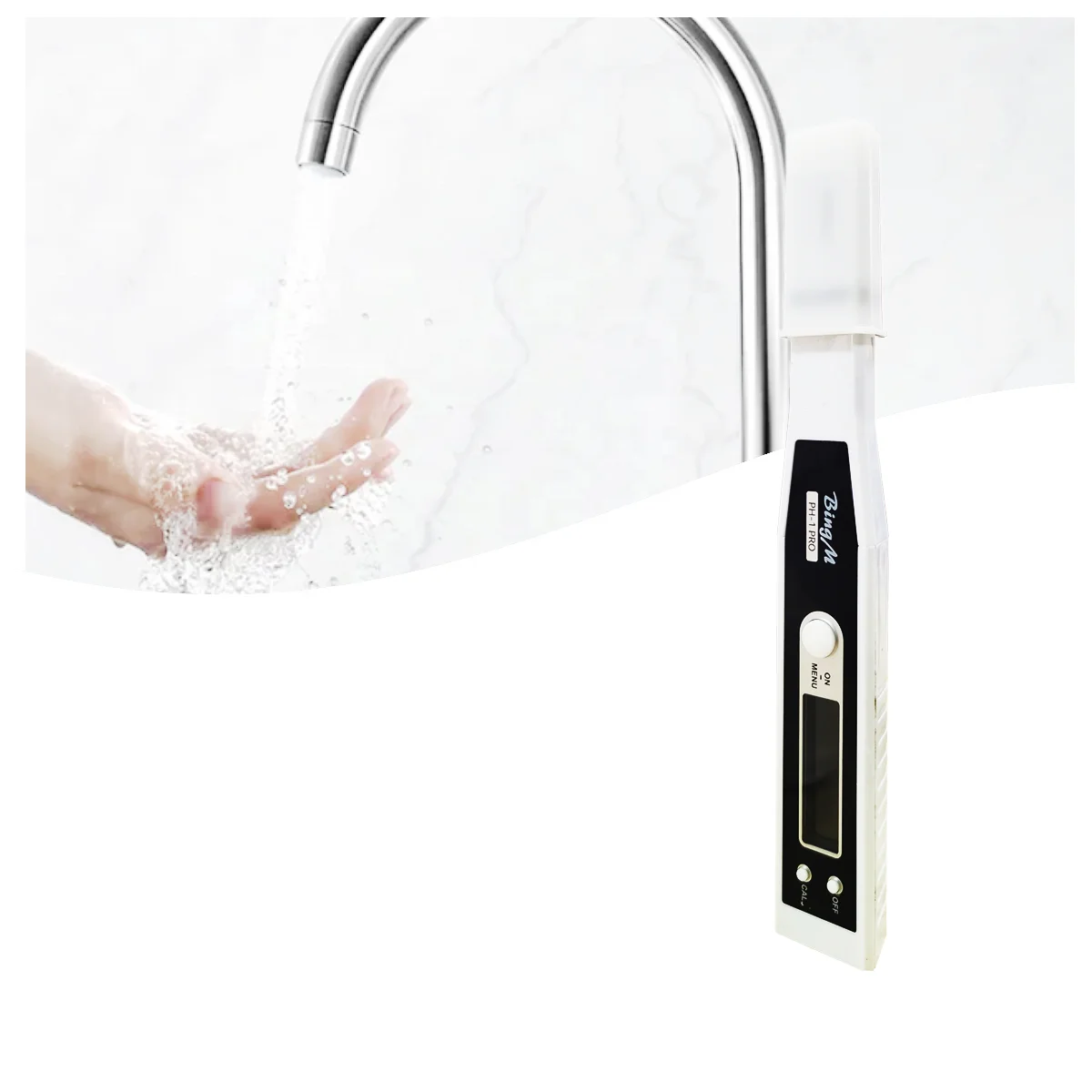 Digital High Precision PH Temperature Multi-parameter water analyzer ph Meter Digital for  Water Hydroponics