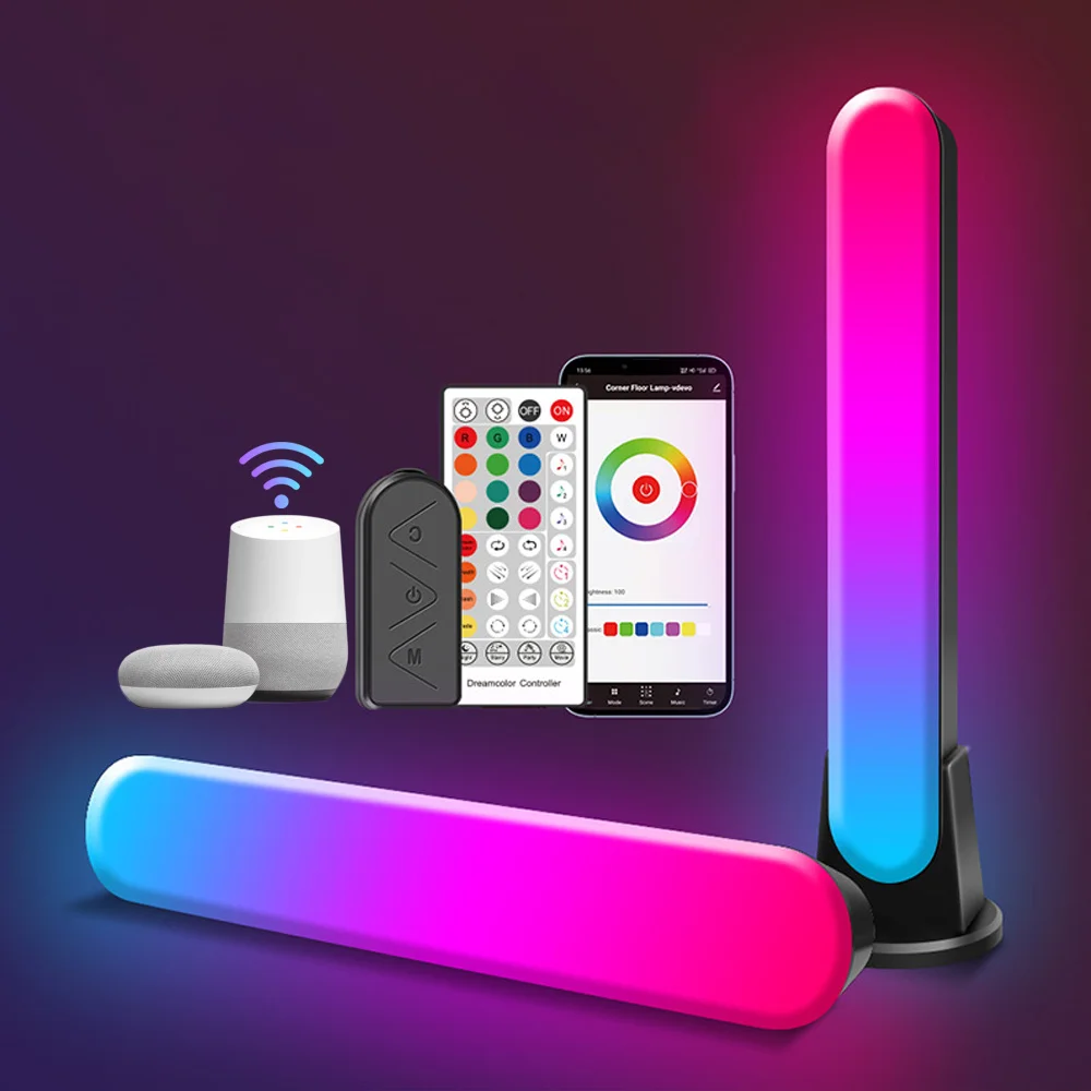 Светодиодные световые панели Rgb Настольные светильники с 3 режимами управления для комнаты ПК подсветка телевизора
