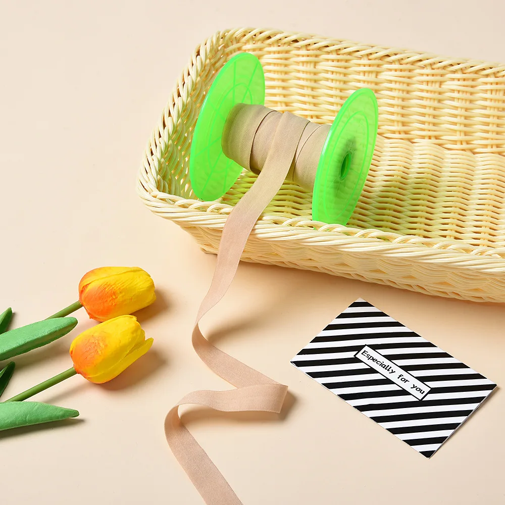 New nylon folding elastic satin plush back strap elastic lingerie for bra underwear stretch elastic ribbon bra elastic band