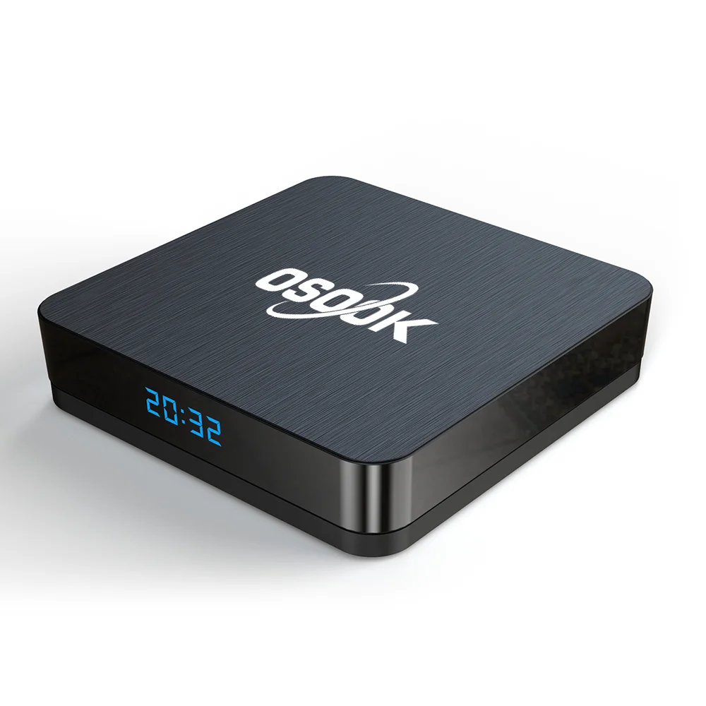 OEM ODM OSOOK S32 S905X3 4GB 128GB  2.4G 5G WIFI Gigabit  LAN High Quality 4K 8K TV BOX