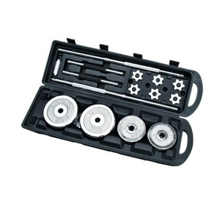 45lb 50kg 60 110 lb Gym Cast Iron Equipment Free Dumbbell Set