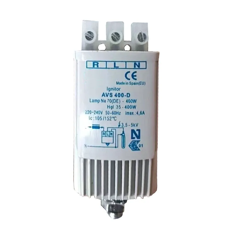 ELT AVS 400-D 400W electronic ignitor working for MH lamp and HPS lamp