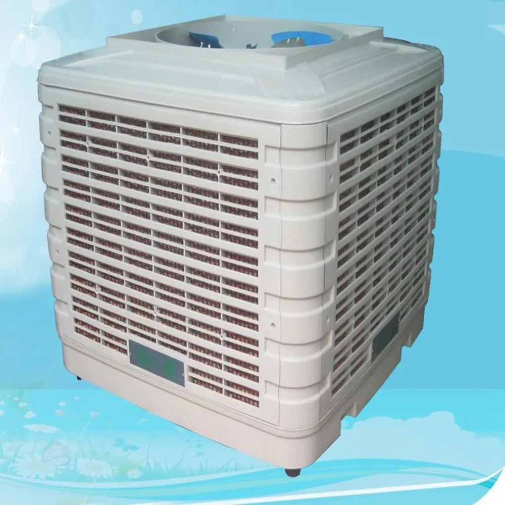 0.75kw 15000m3/h Model  Factory Industrial Evaporative  Air Cooler  With Side Discharge