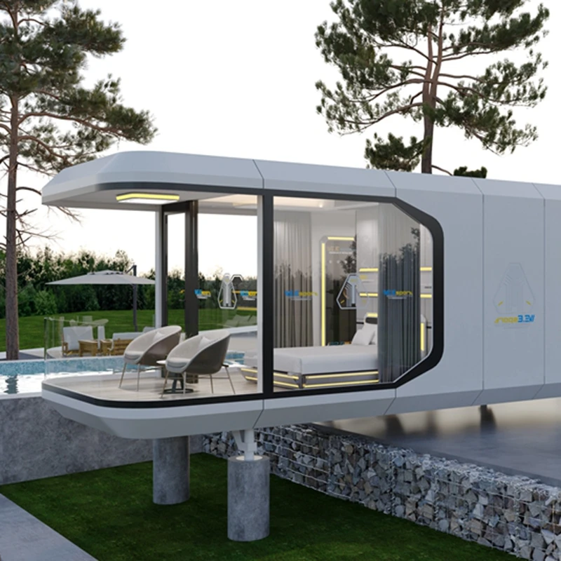 Steel frame house prefabricated prefabricated tinny house prices prefabricated house china