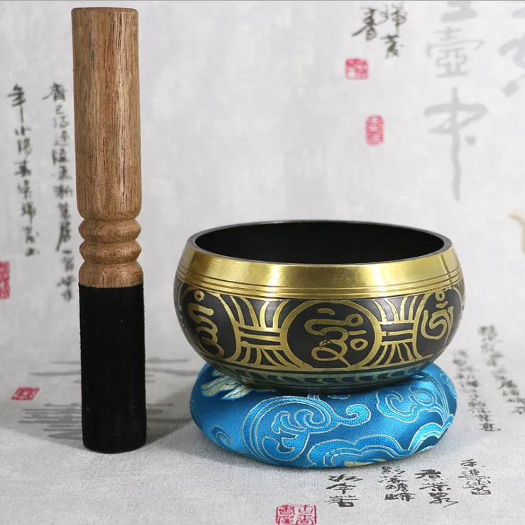 Crystal Quartz Singing Bowl Indian Supplier Tibean Sing Bowl Brass Crystal Sacral Copper Singing Bowl