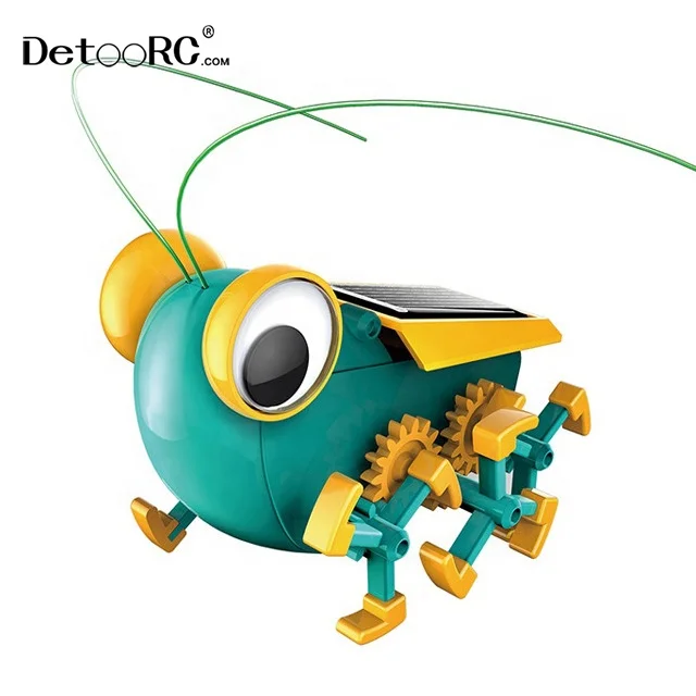 
Detoo Grasshopper insect kids toy gadget outdoor and indoor DIY solar power educational toys 