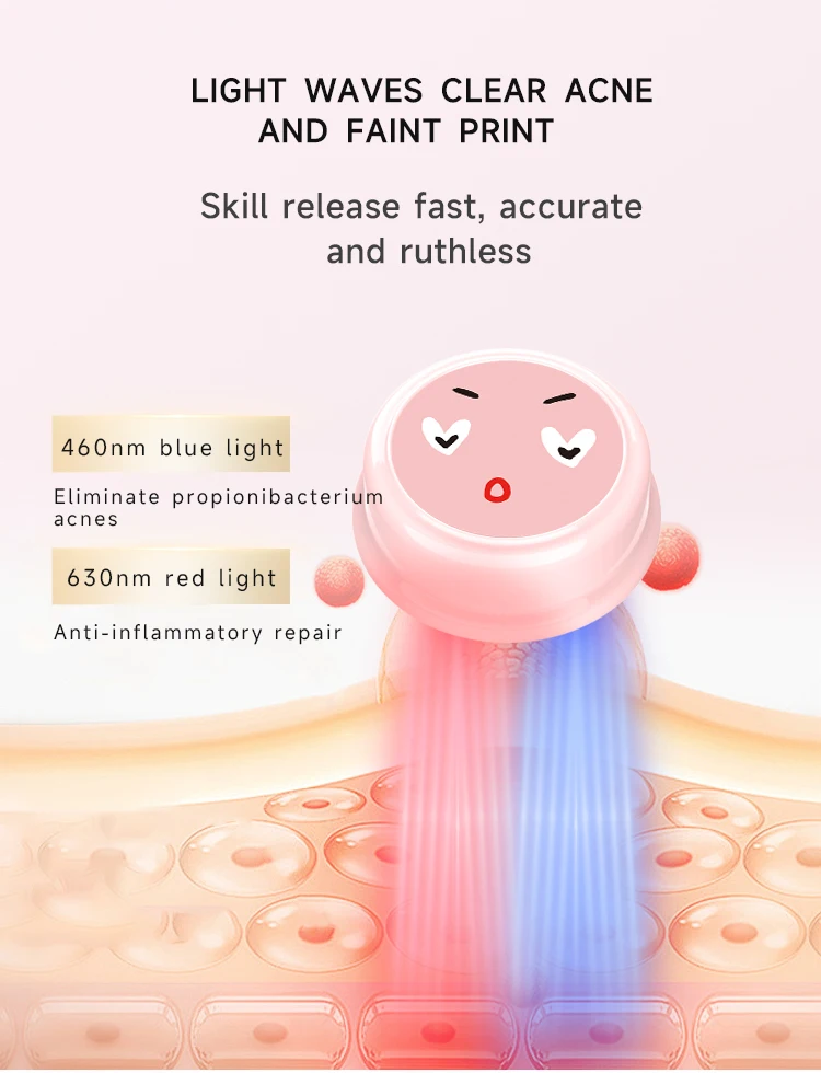 LED red light acne patch calm light acne printing beauty instrument tender skin instrument Acne Treatment