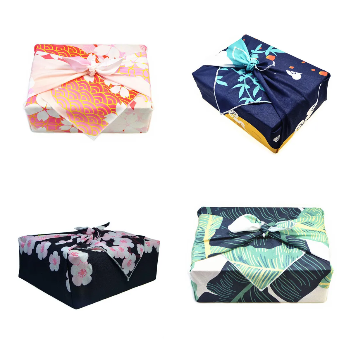 Wholesale Japanese Traditional  Bento Box packing cloth  Eco Gift wrap furoshiki