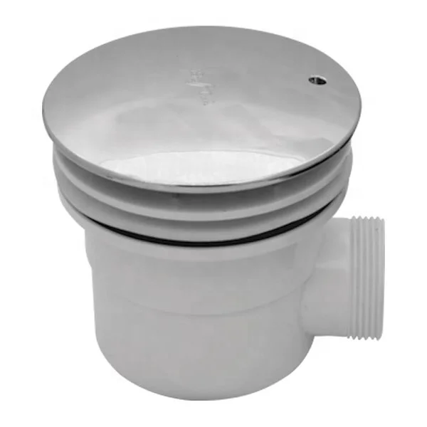 shower tray drainer bathroom white plastic drain abs siphon plastic