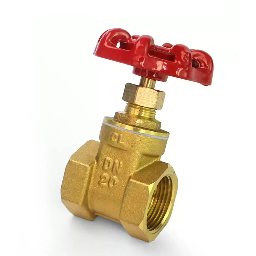 Globe Control Valve Brass  NPT BSP Thread Water Control PN16  Sluice Brass Gate Valve
