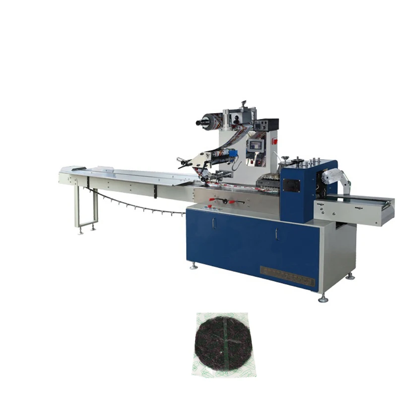 Пекарское оборудование горизонтальный блин упаковочное оборудование для оберточной коробки печенья потока