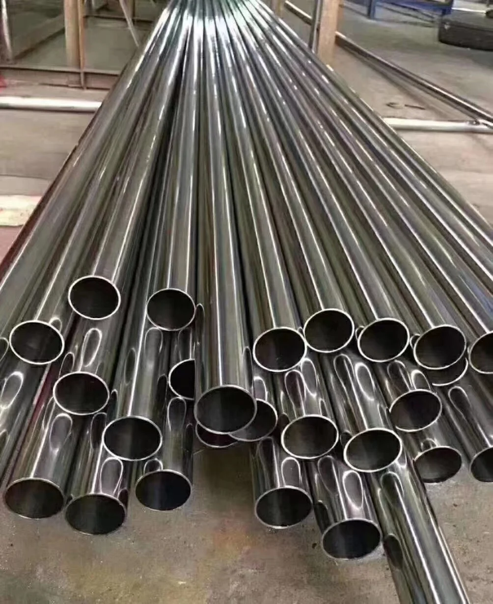 Round Stainless steel pipe ASTM A270 A554 SS304 316L 316 310S 440 1.4301 321 904L 201 square pipe inox SS seamless tube