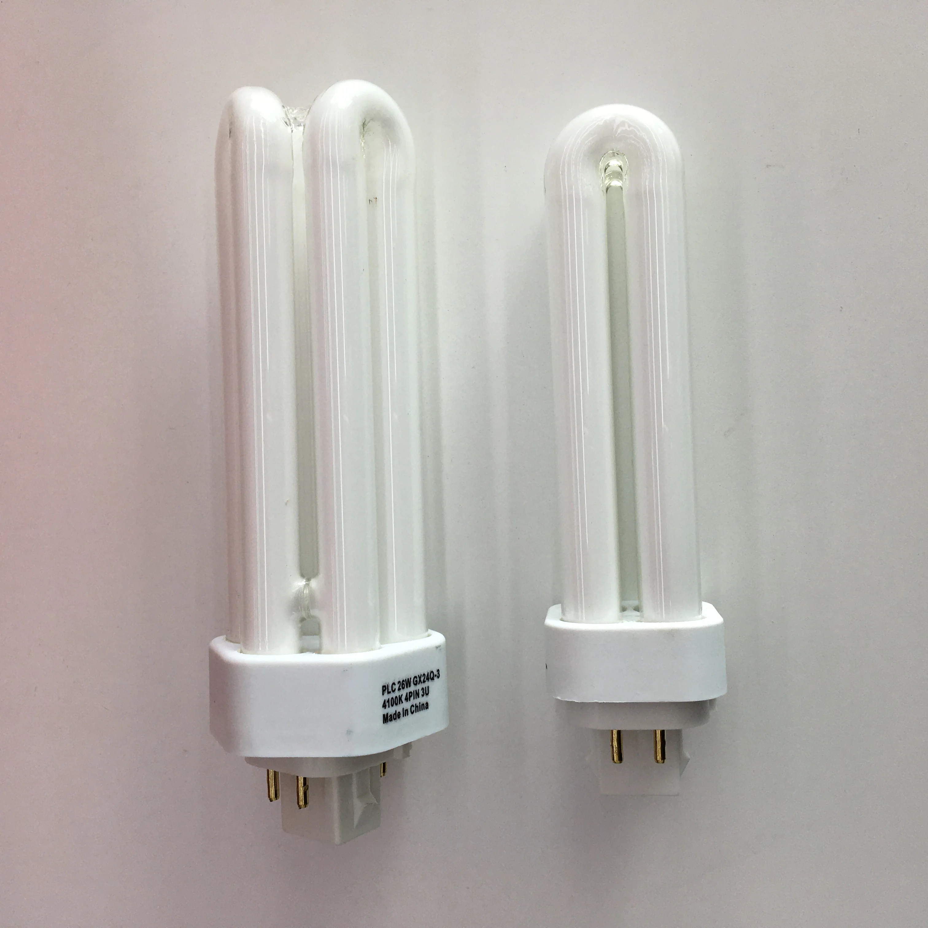 Wholesale 360 degree beam angle Led Energy Saving lamp G24 Plug-in PLC 2pin 4pin T-tube CFL lamp
