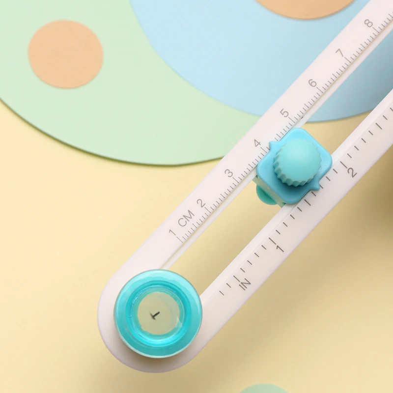 Portable 360 rotary round paper cutter diameter of 2-20 Circle cutting mini circle paper cutter machine13202