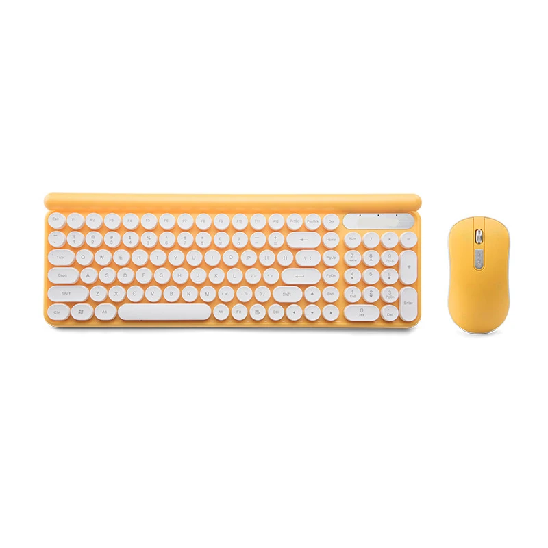 Mechanical waterproof laptop custom keyboards  computer colored wireless typewriter keyboard mouse combos