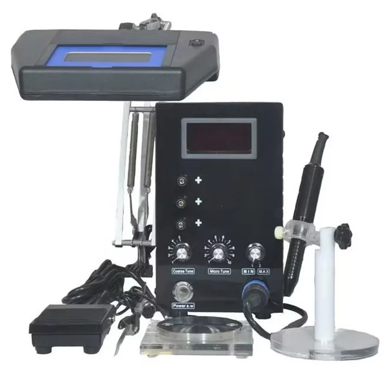 110V 220V automatic touch pulse jewelry argon spot welder spot welding machine for jewelry gold