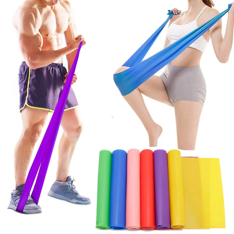TPE / Latex yoga band, Exercise Rubber resistance band, Workout fitness resistance bands theraband