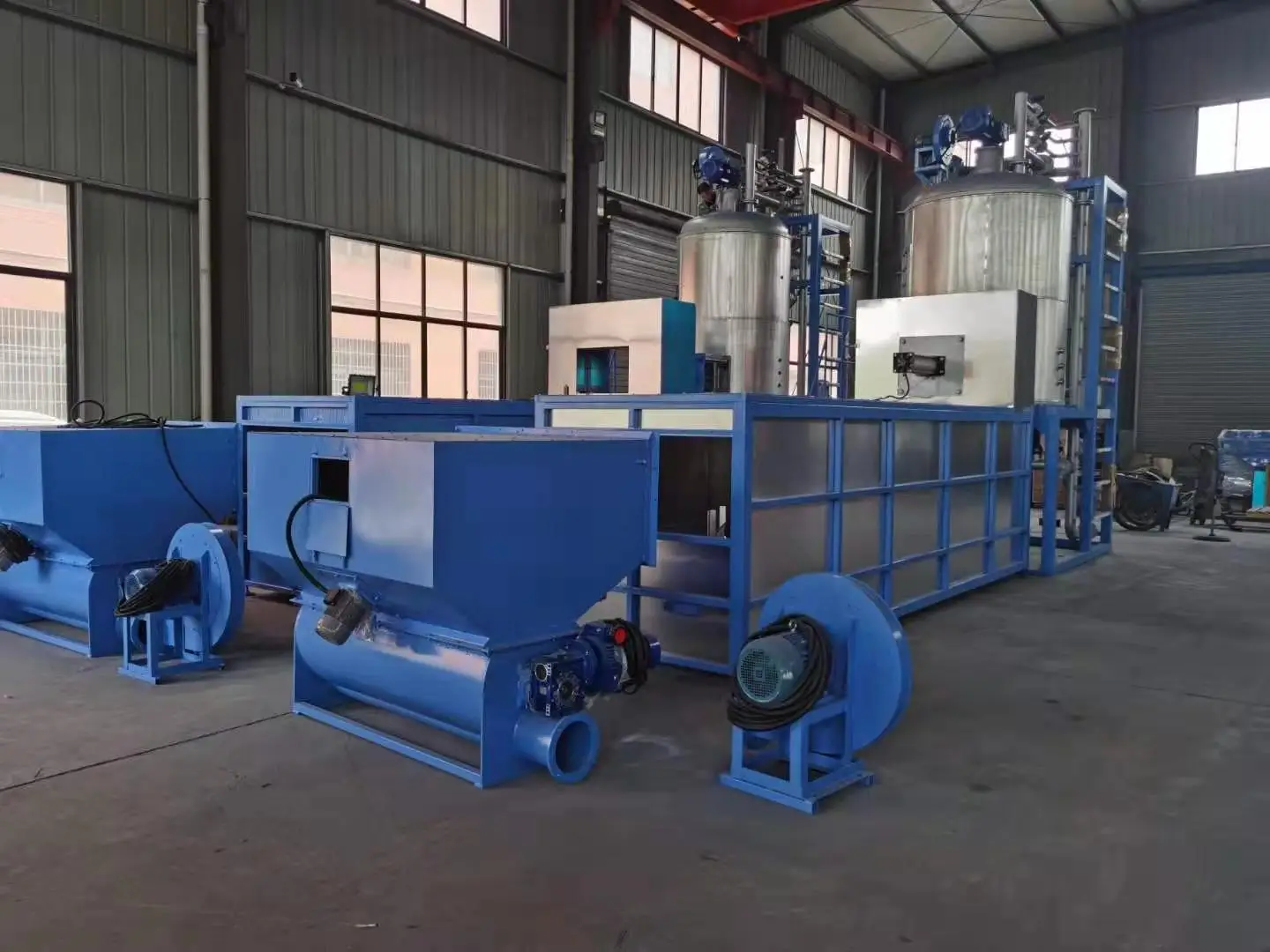 EPS polystyrene foam expanding equipment eps polystyrene expander machine