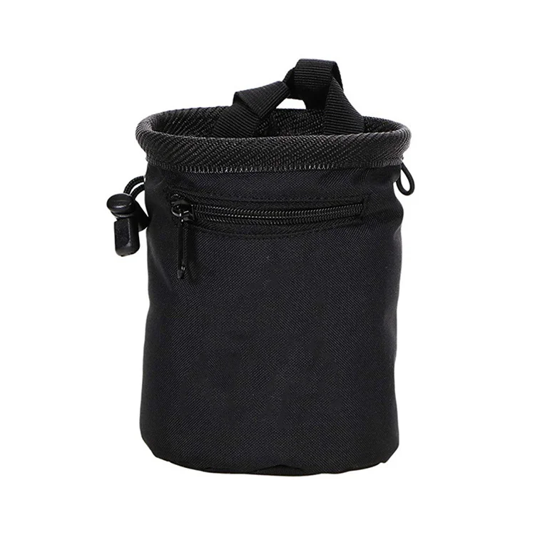 Custom Outdoor Sports Bouldering Chalk Bag Bucket with Quick-Clip Belt for Rock Climbing Weightlifting