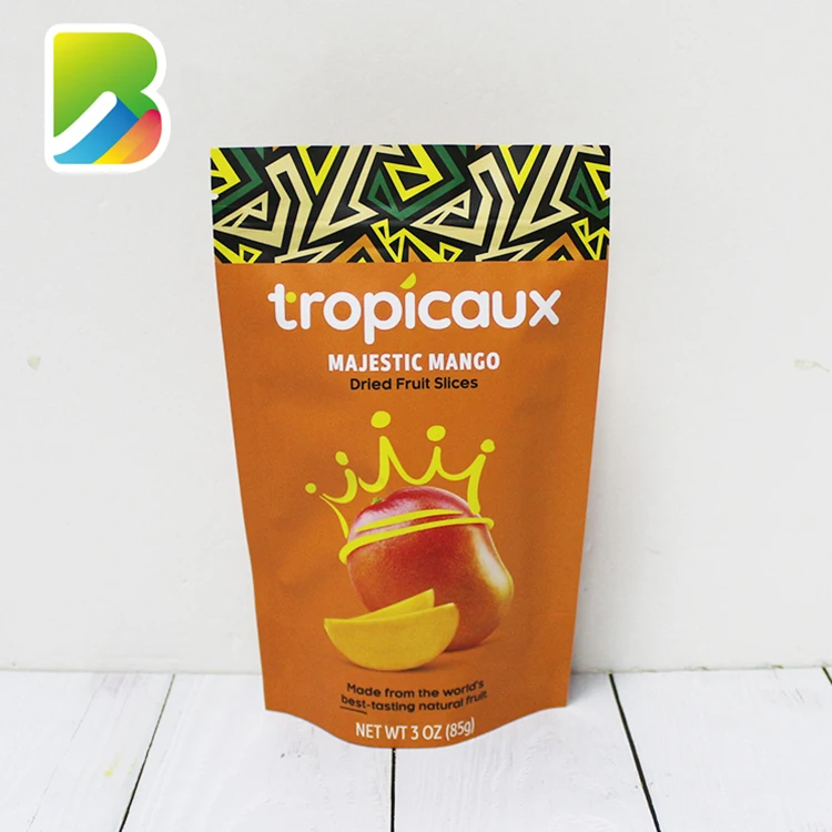 8 Oz. Zipper Biodegradable Stand-up Pouches Black Window Custom Logo Printed Designer Printable Bag Plastic Stand Up Pouch