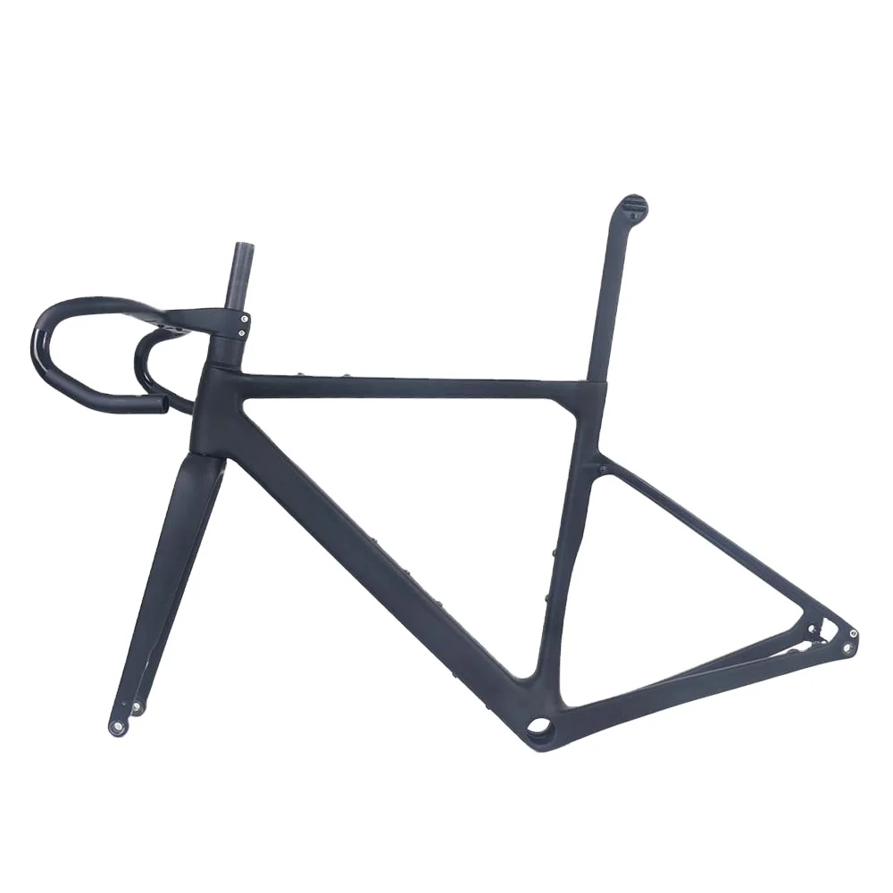Winowsports New Design Toray T1000 carbon fiber 700*45C  gravel bike frameset 7 buyers carbon gravel frame