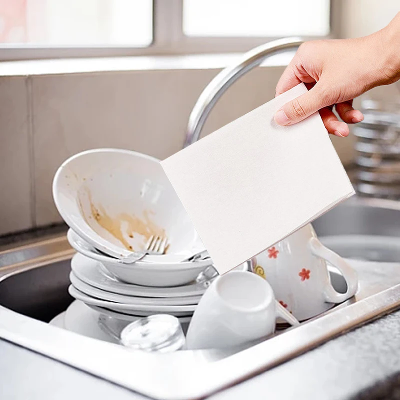 No Plastic Biodegradable dishwashing sheets dish cleaning Eco-Friendly dishwasher sheets