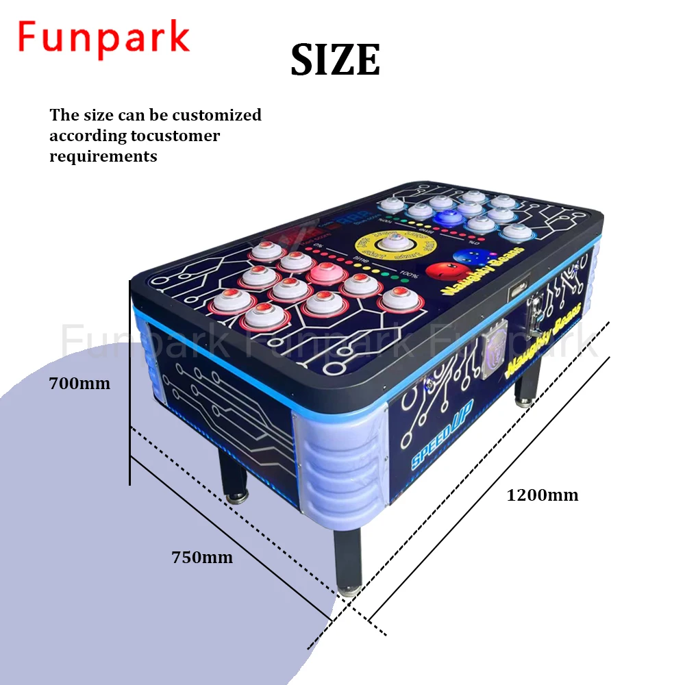 Funpark Hammer Challenge Strike Hammer Simulator Power and Precision Game for Arcade Thrills and Skill Testing