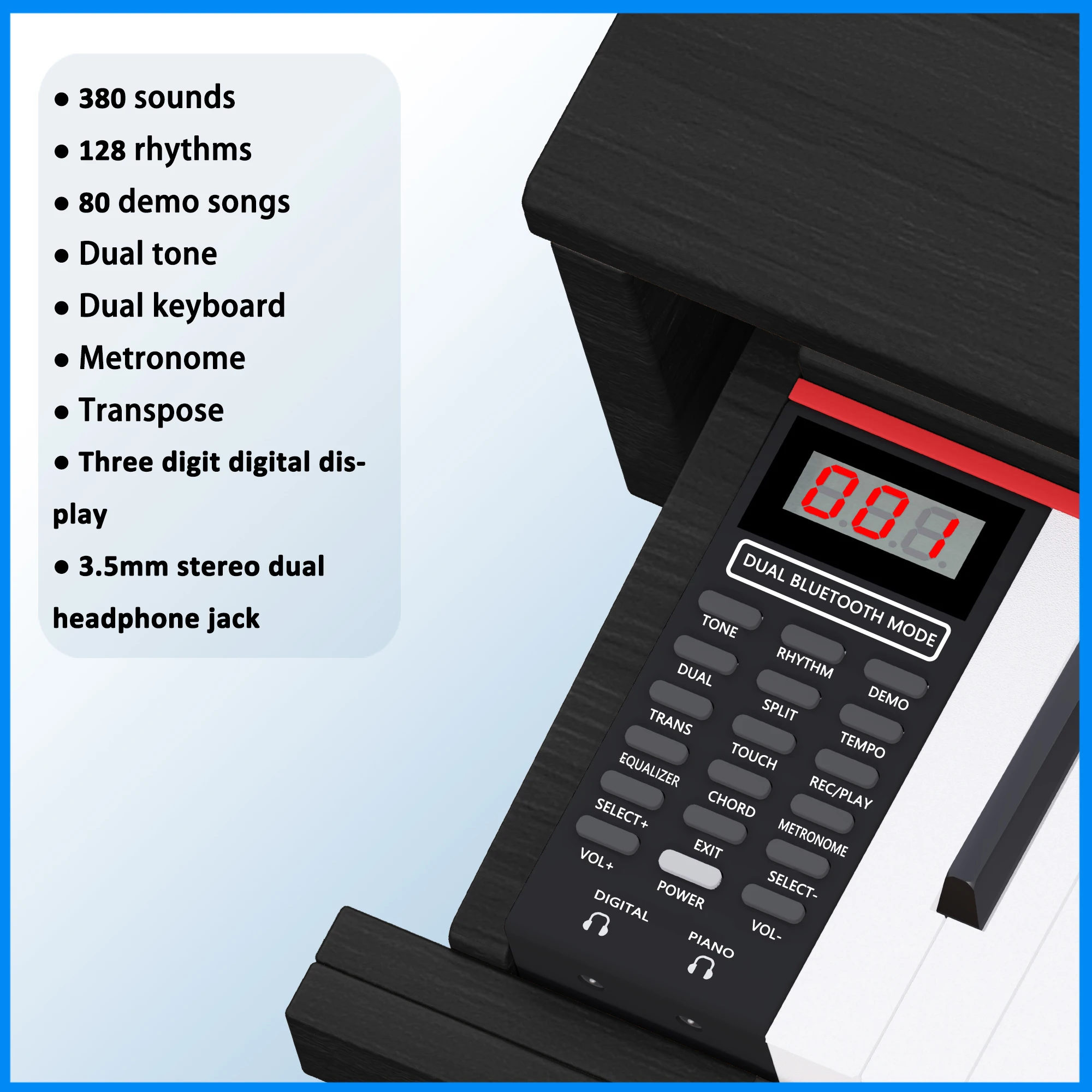 BLANTH instruments piano keyboard nice sound piano high professional oem piano keyboard